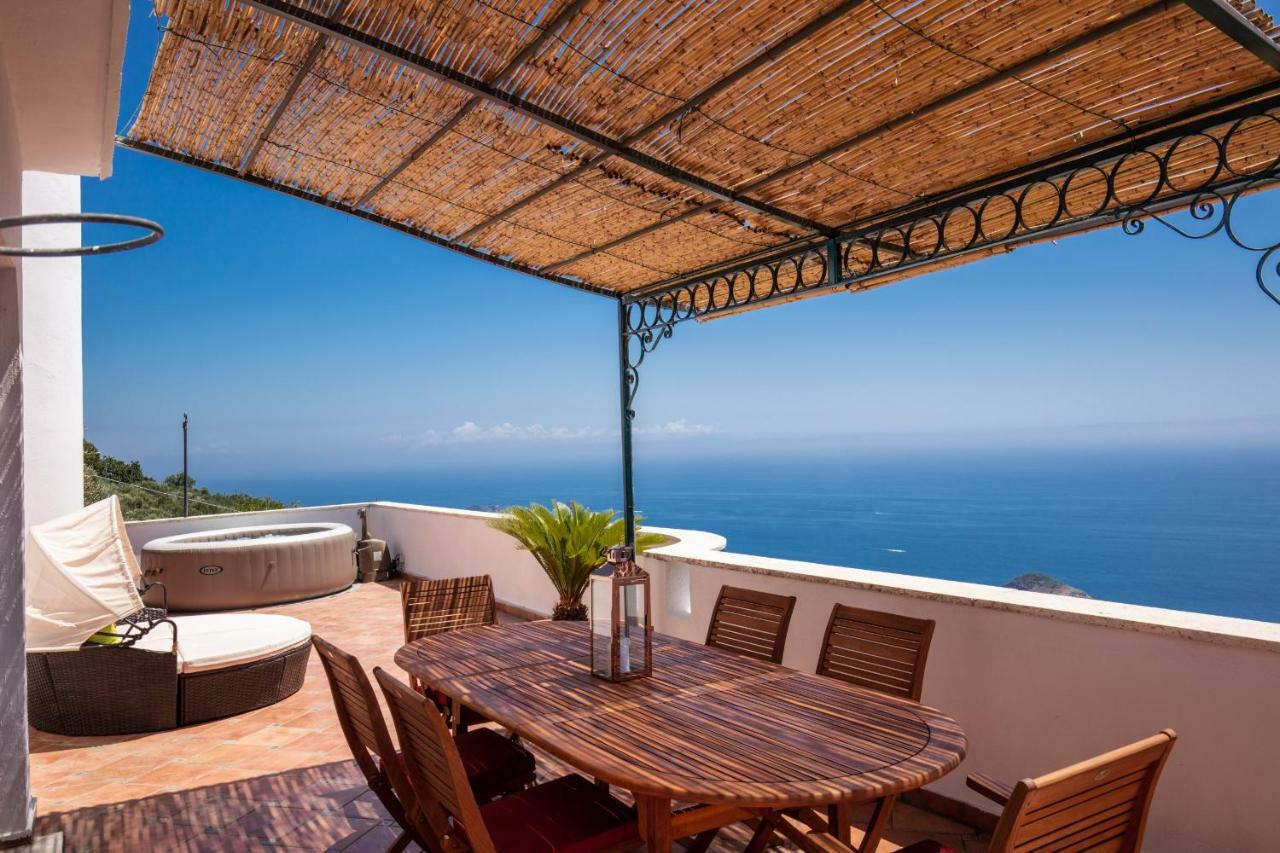 Villa Cinzia Sorrento/Amalfi Coast. Enchanting Sea Views Massa Lubrense Esterno foto