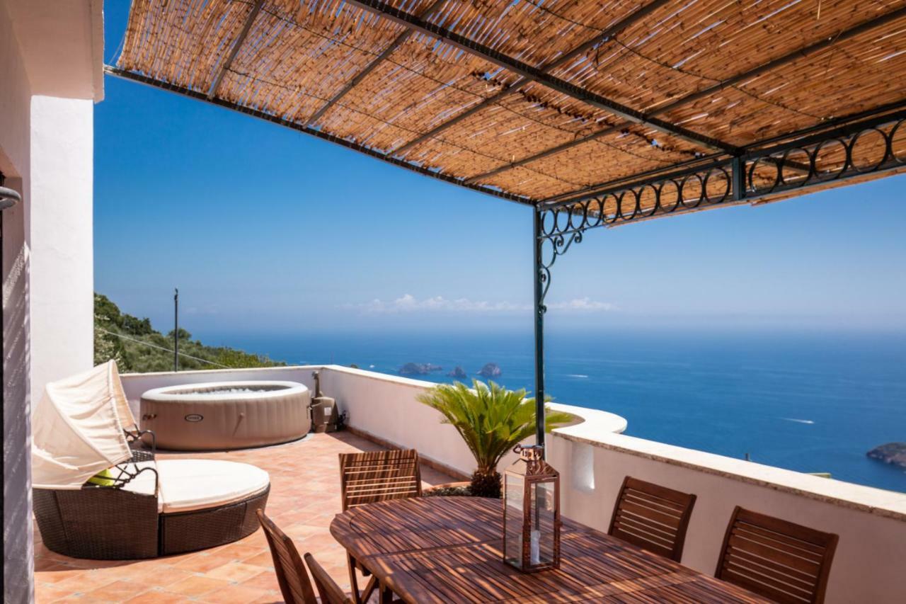 Villa Cinzia Sorrento/Amalfi Coast. Enchanting Sea Views Massa Lubrense Esterno foto