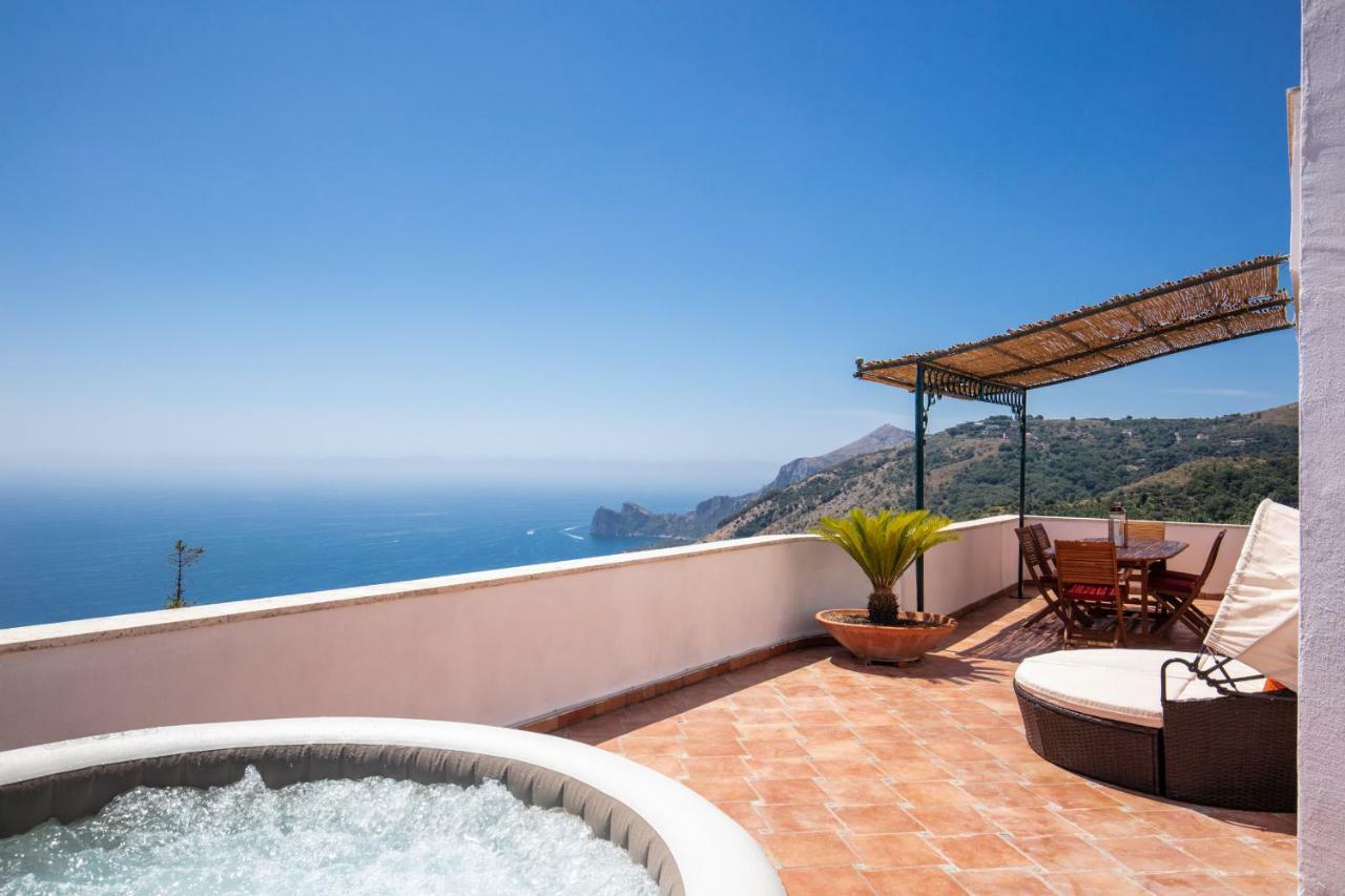 Villa Cinzia Sorrento/Amalfi Coast. Enchanting Sea Views Massa Lubrense Esterno foto