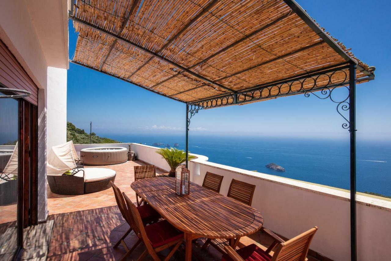 Villa Cinzia Sorrento/Amalfi Coast. Enchanting Sea Views Massa Lubrense Esterno foto